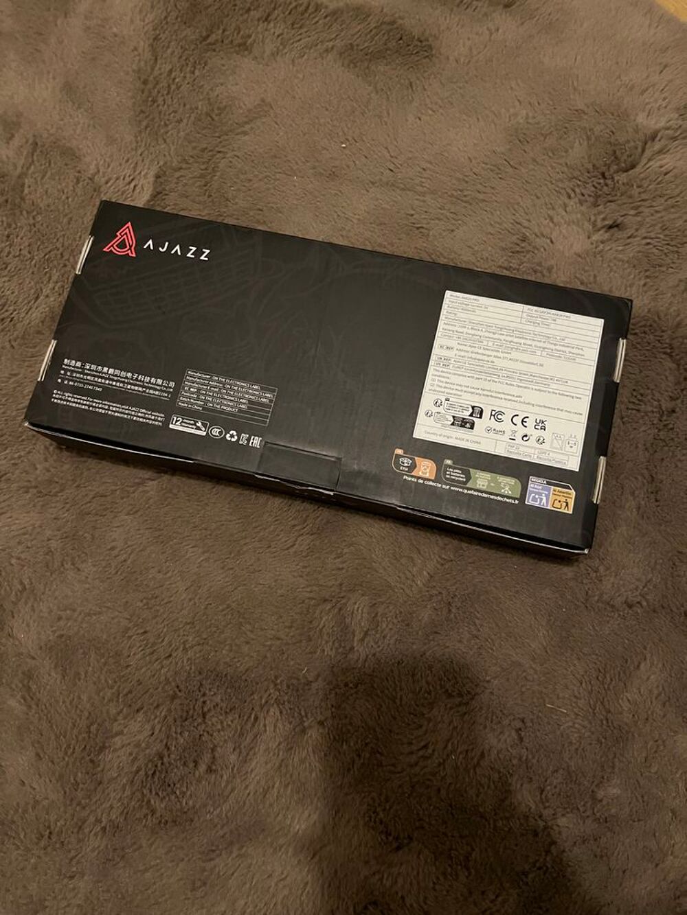 Ajazz AK820 Pro - Gris/Jaune - Neuf Matériel informatique