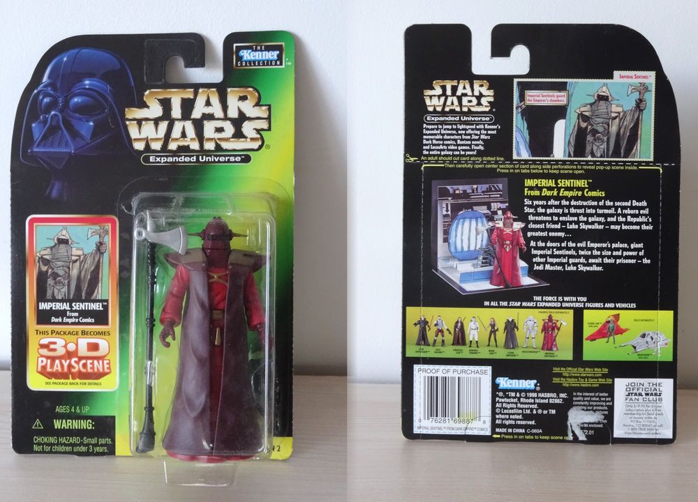 Star Wars Imperial Sentinel Dark Empire Comics,Kenner collec Jeux / jouets