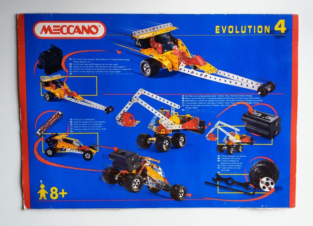 MECCANO Evolution 4 Motoris&eacute; - complet - Jeux / jouets