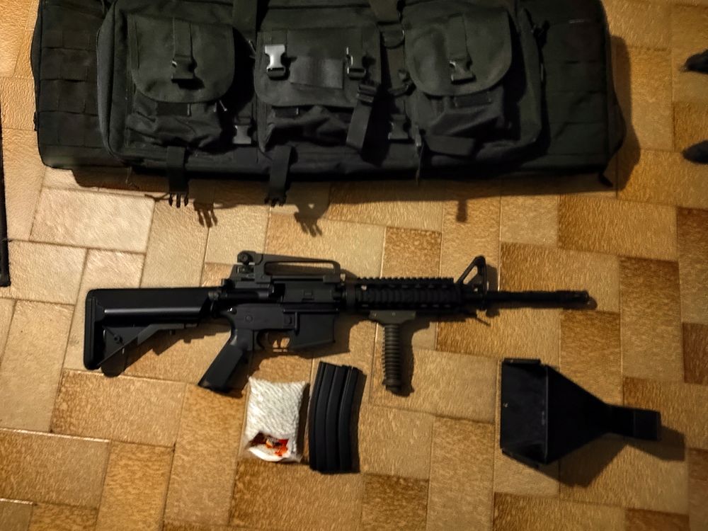 Airsoft fusil assaut CYMA CM507 semi et full auto 1,3 joules Sports