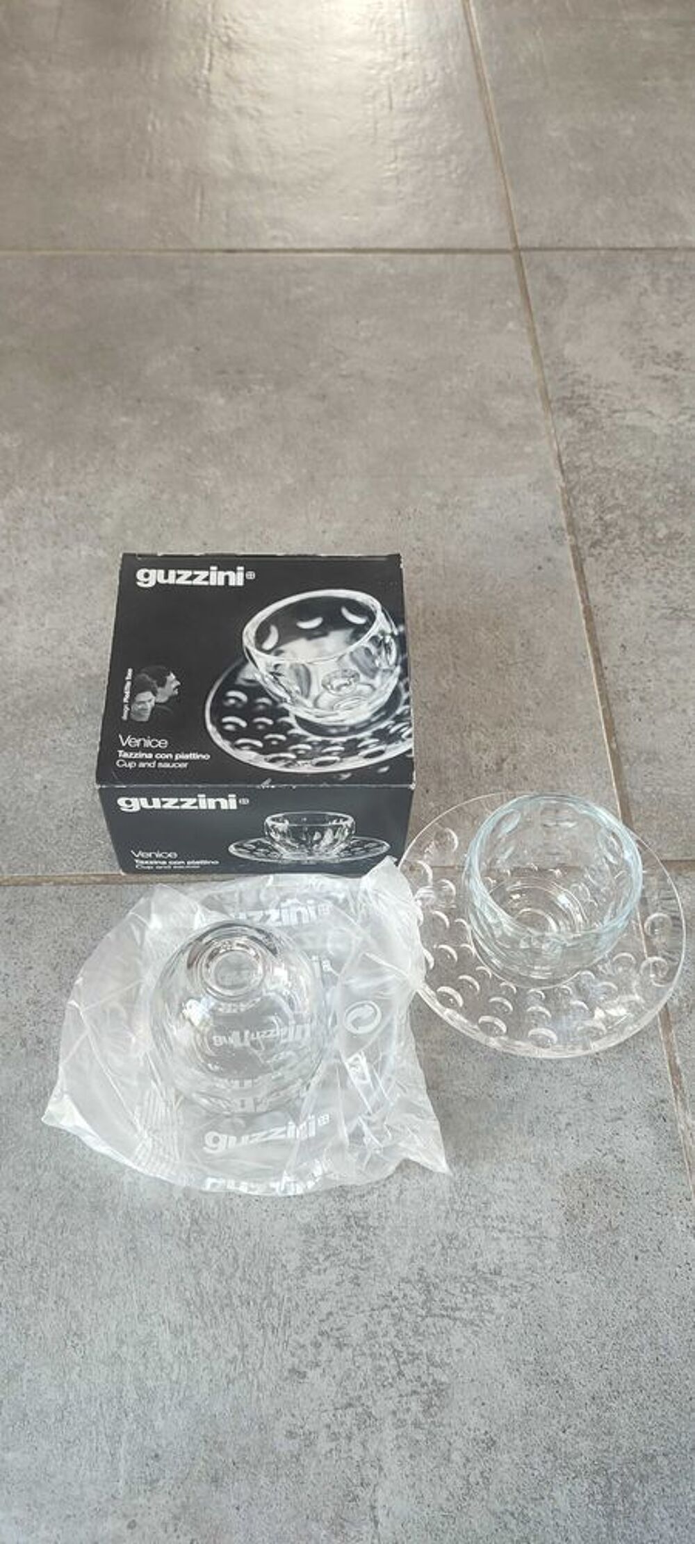 Service Espresso Guzzini Venice Design Italien 