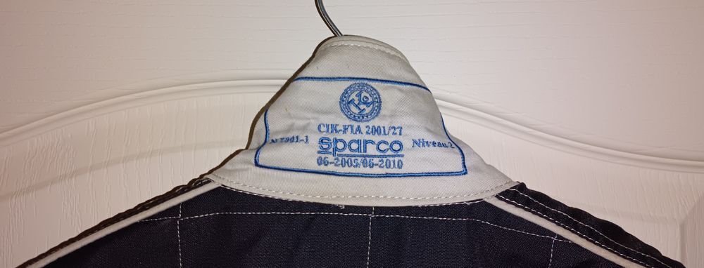COMBINAISON PILOTE SPARCO CIK-FIA TAILLE LXL 58/60 +MINERVE Sports