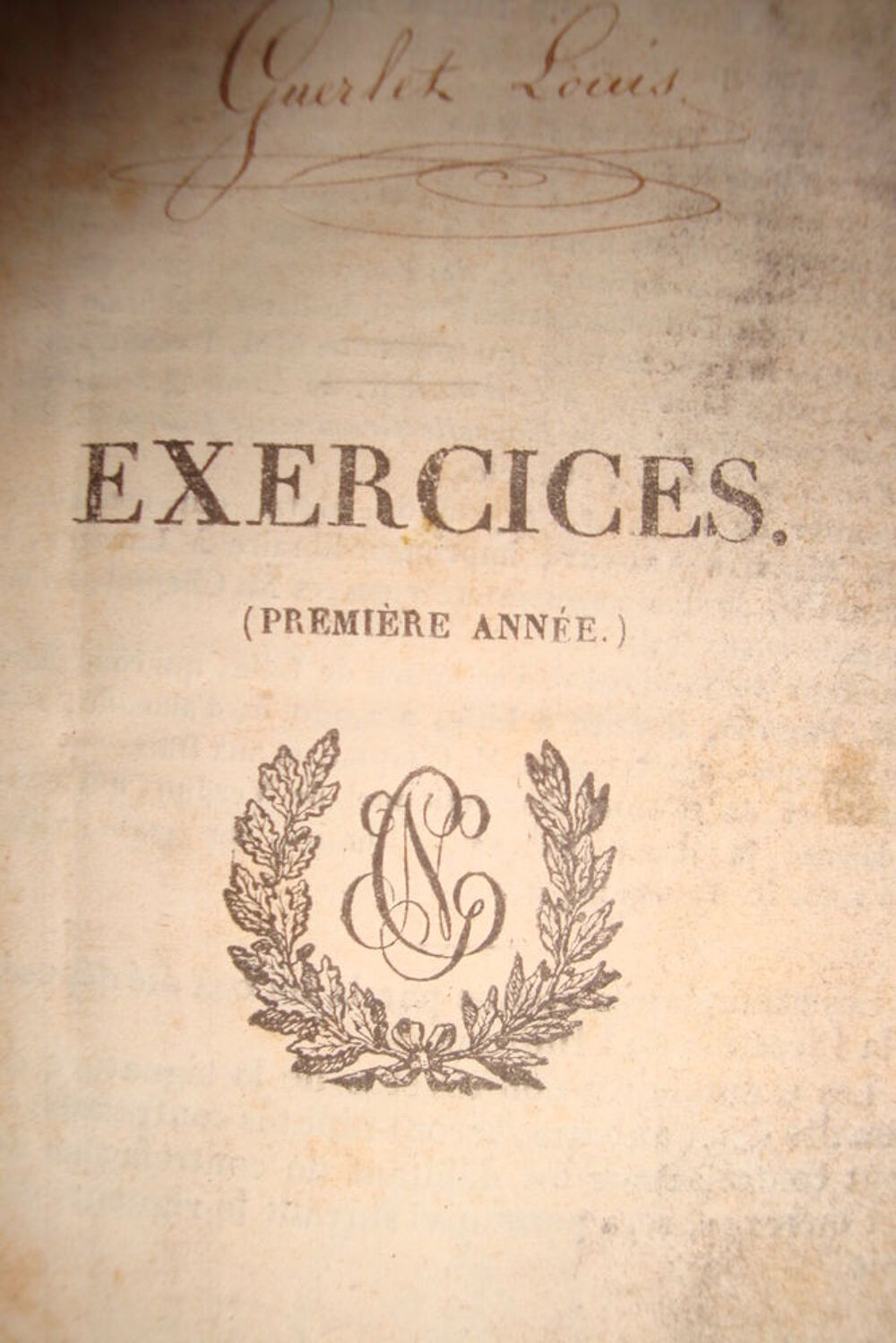Livre ancien Grammaire Fran&ccedil;aise 1846 Livres et BD