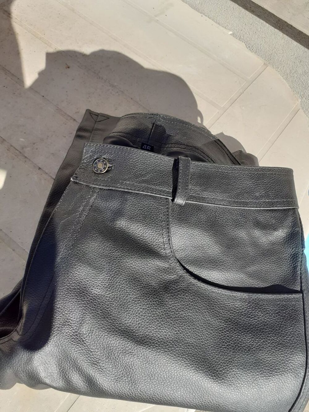 pantalon moto en cuir pour homme Sports