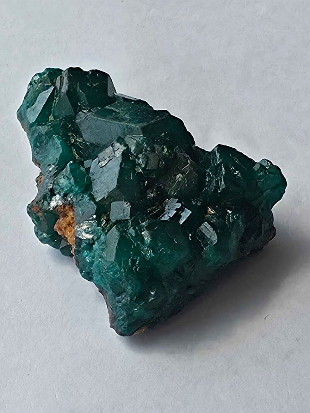 Pierre naturelle Dioptase Verte RDC-Collection &amp; D&eacute;co 