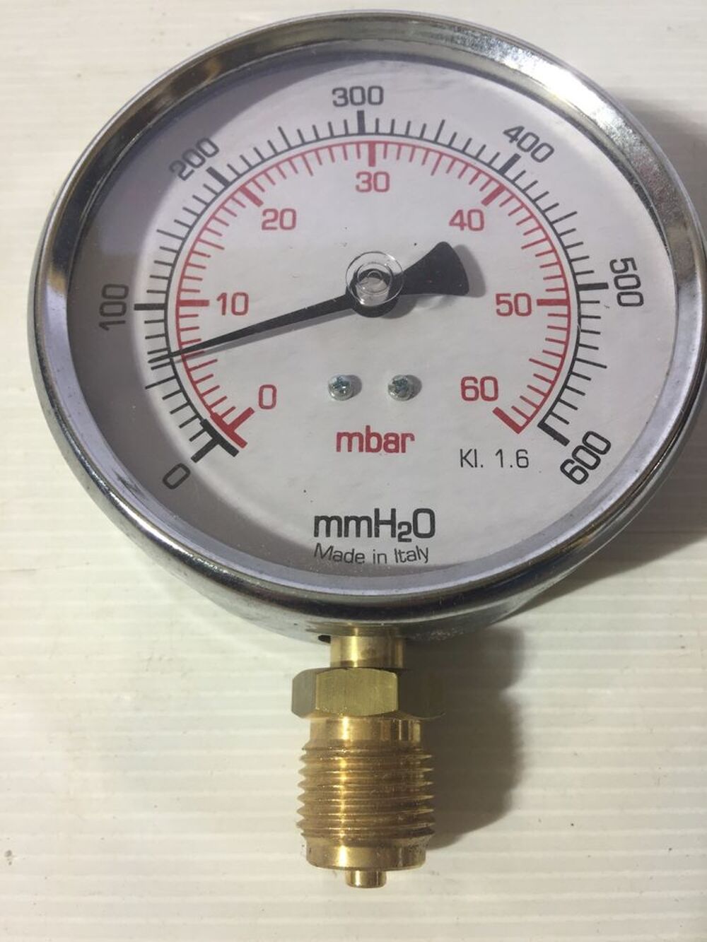 MANOM&Egrave;TRE &Agrave; BAIN DE GLYC&Eacute;RINE 0-16 BARS - &Oslash;100 - RADIAL Bricolage