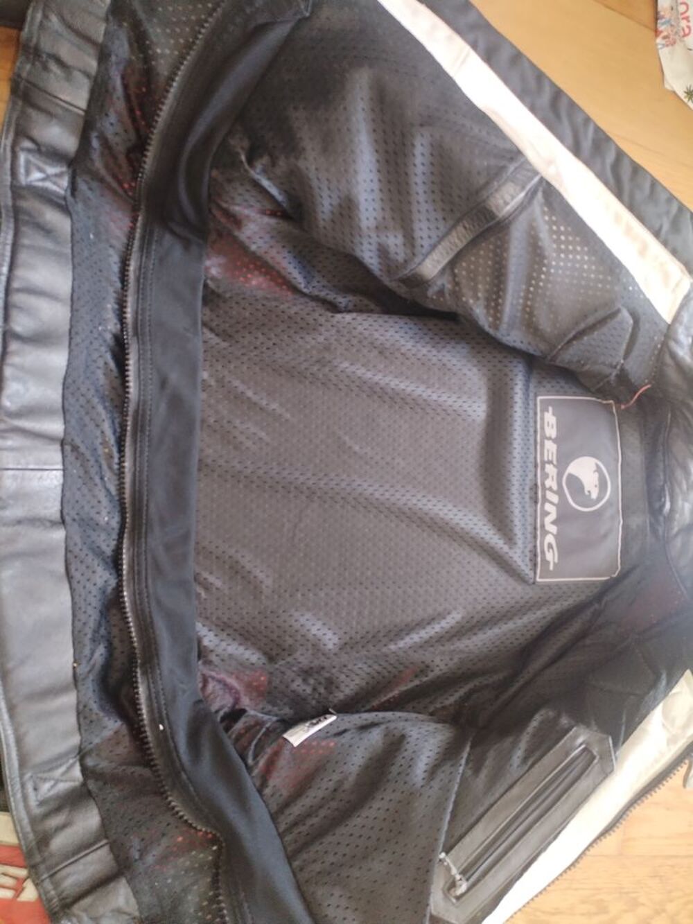 BLOUSON MOTO BERING (Taille XL) Vêtements