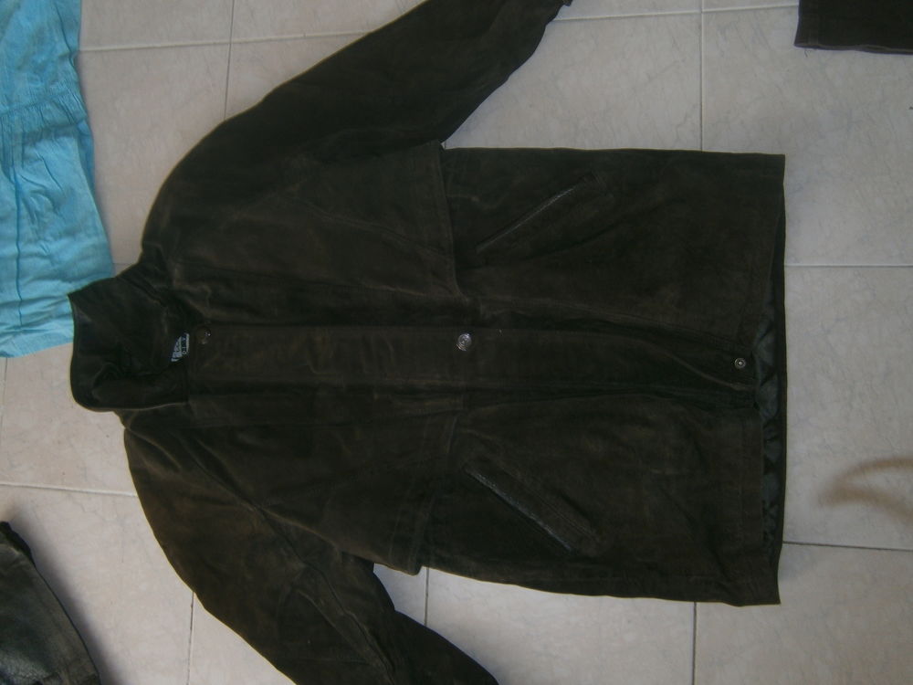parka croute de cuir Vêtements
