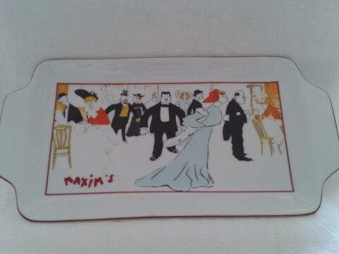 plat � cake neuf  en porcelaine Maxim's pour cadeau No�l 15 Dijon (21)