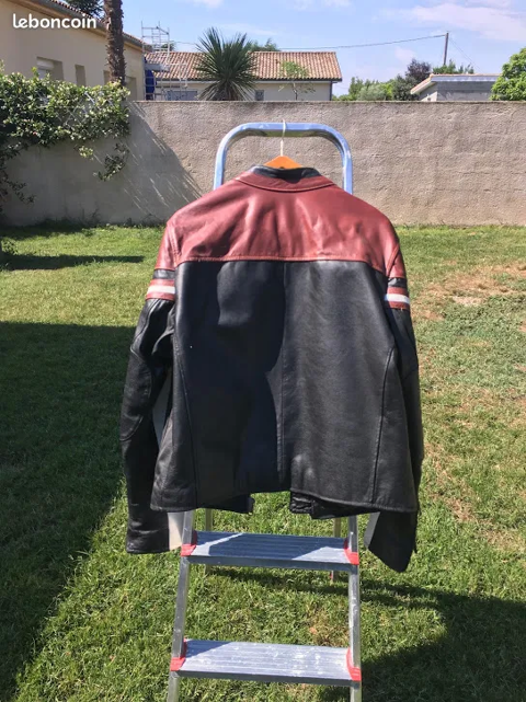 veste moto cuir 40 Longages (31)