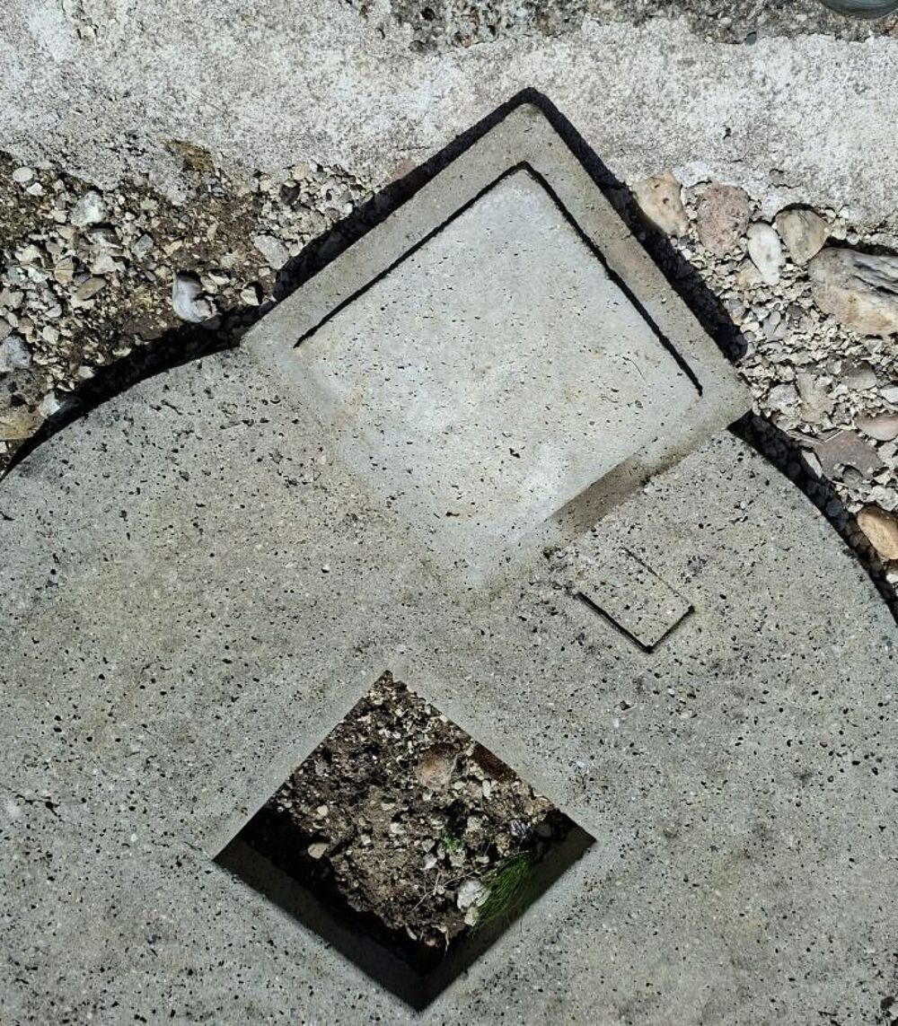 Couvercle b&eacute;ton regard circulaire Bricolage