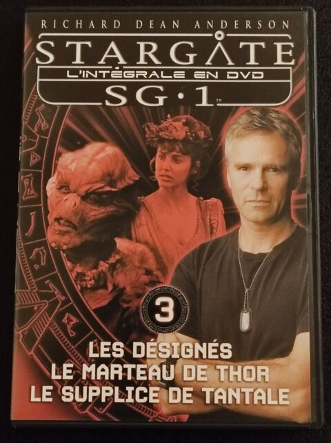 DVD Stargate SG.1 Saison 1 Episodes 9 10 11 2 Flavigny-sur-Moselle (54)