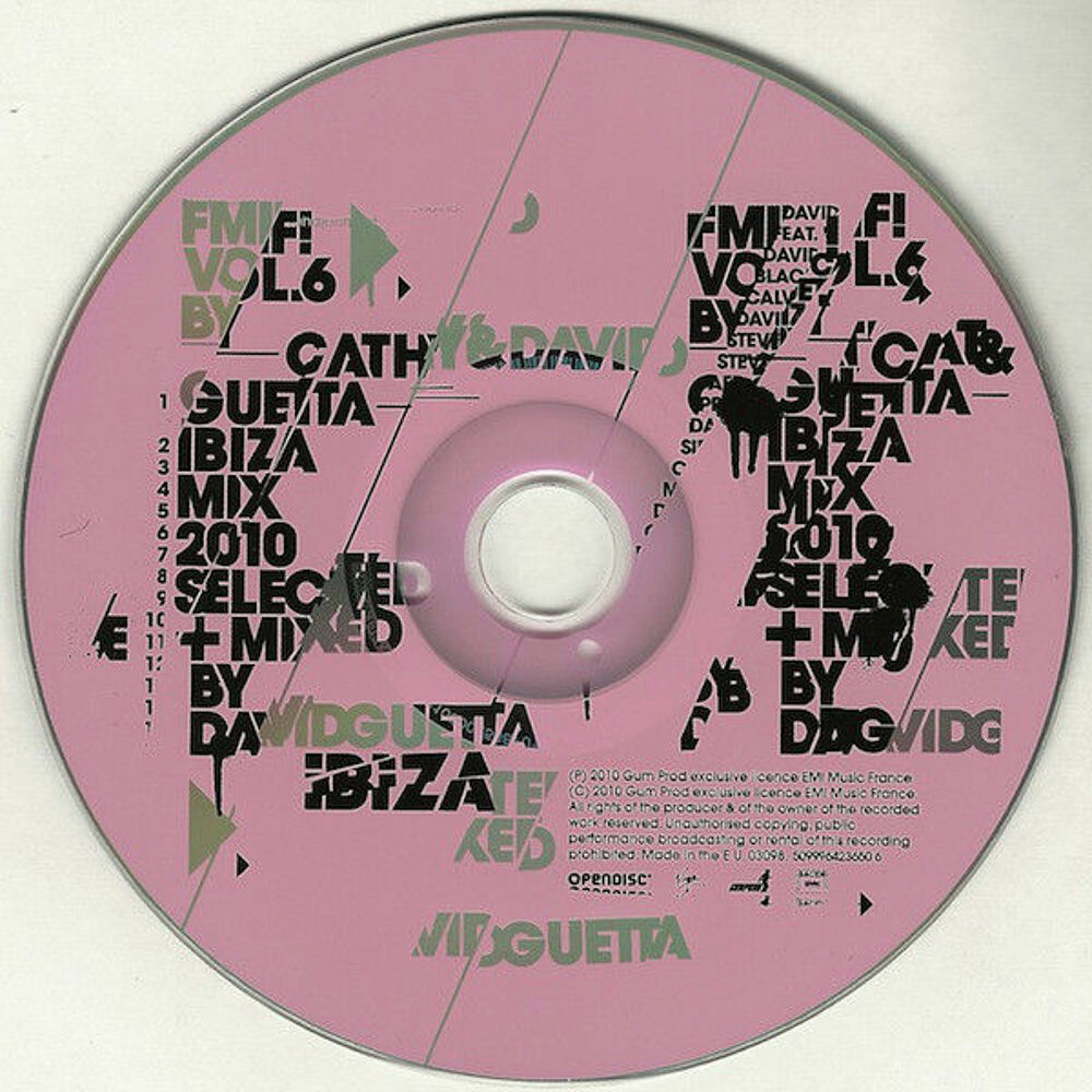 cd David Guetta ?? F*** Me I'm Famous! - Ibiza Mix 2010 CD et vinyles
