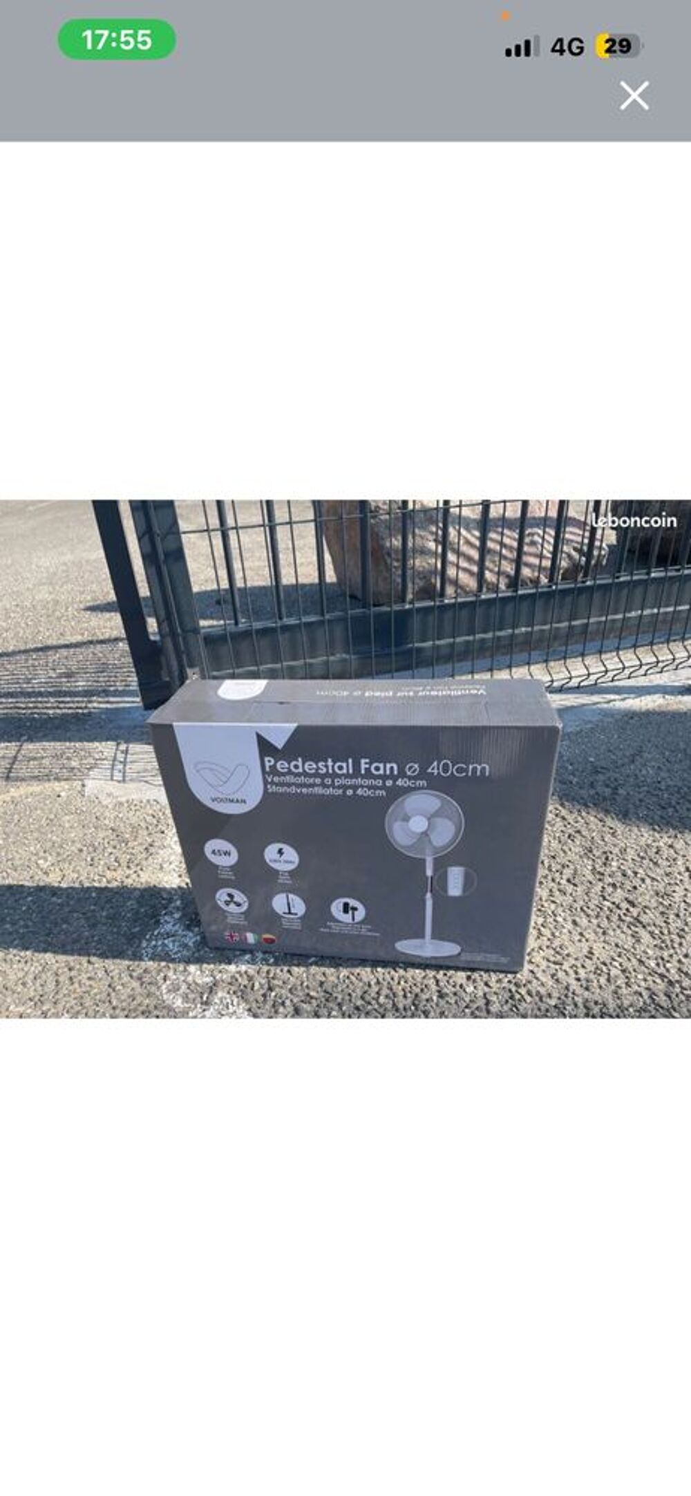 Ventilateur neuf et puissant Electroménager