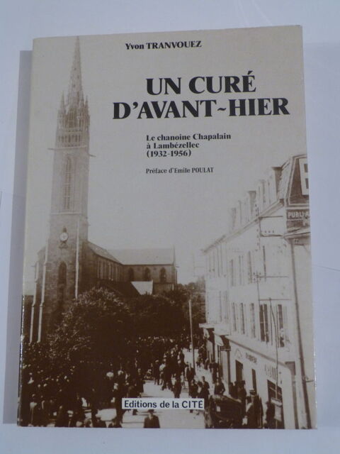 UN CURE D' AVANT HIER  par  YVON TRANVOUEZ 10 Brest (29)