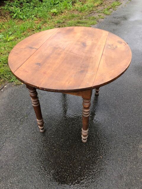 Table ronde � volet / tiroir (G) 125 Castres (81)