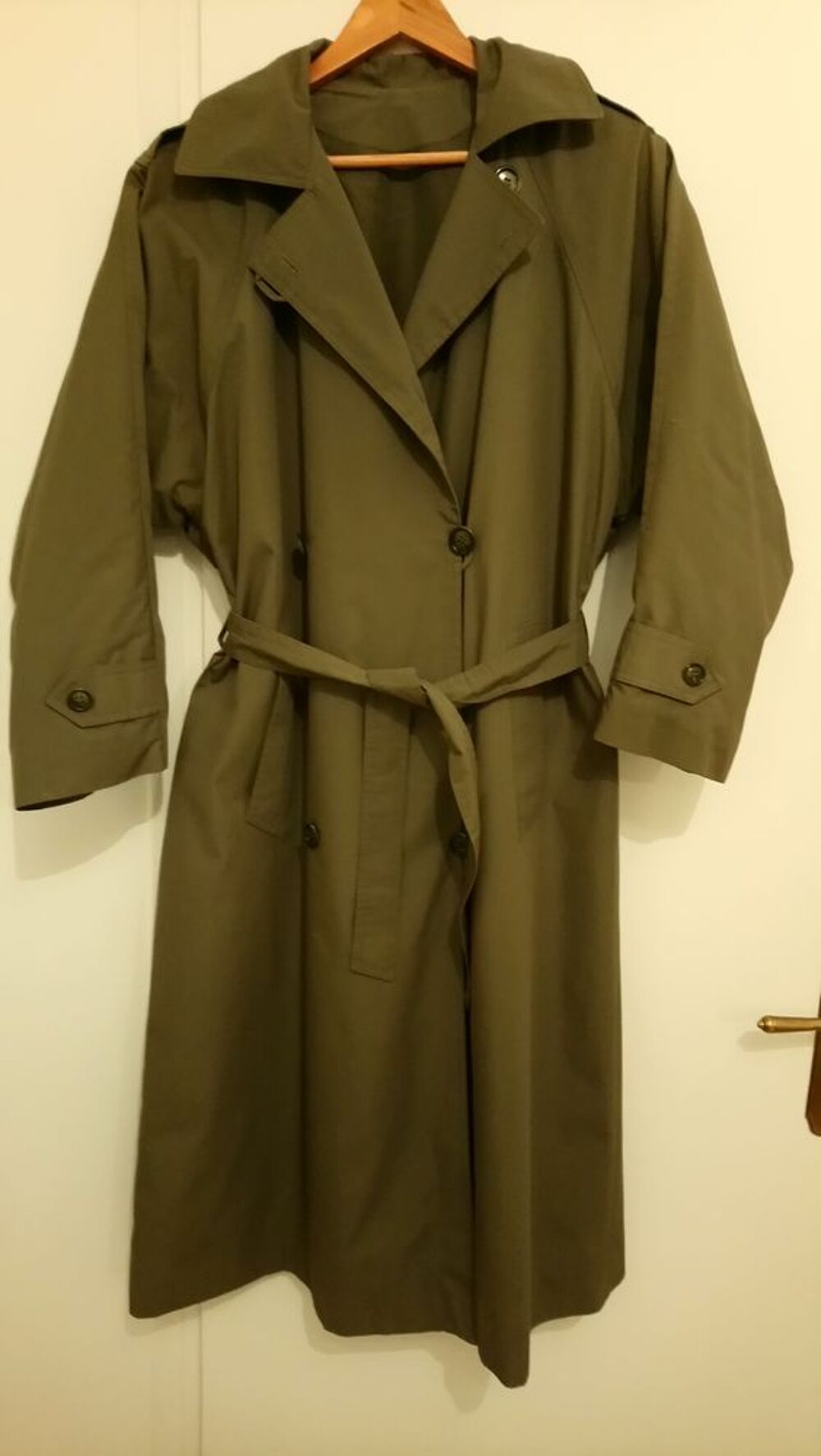 Trenchcoat avec doublure amovible en fourrure Vêtements