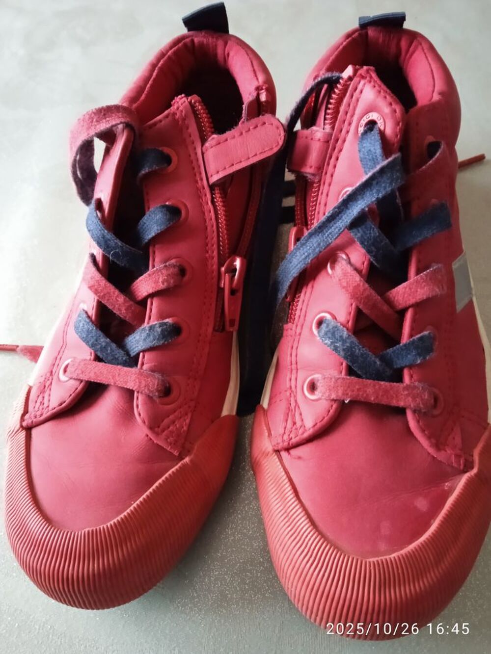 chaussures rouges fille p 34 Chaussures