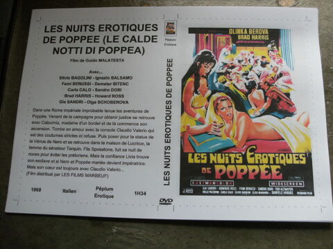 Film :   Les nuits erotiques de Poppee    40 Saint-M�dard-en-Jalles (33)