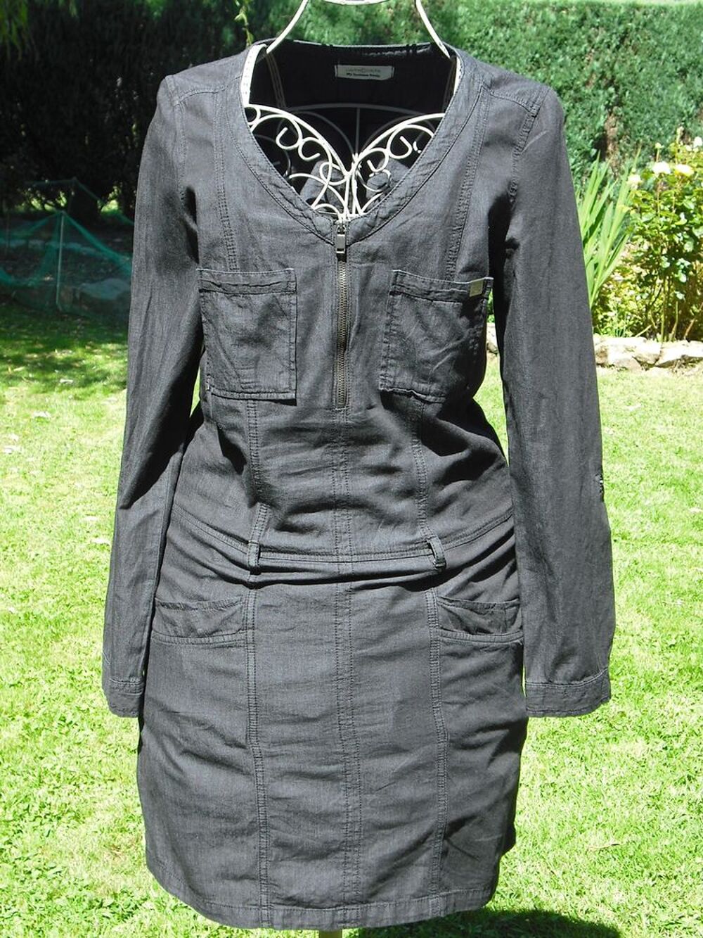 robe noire Vtements