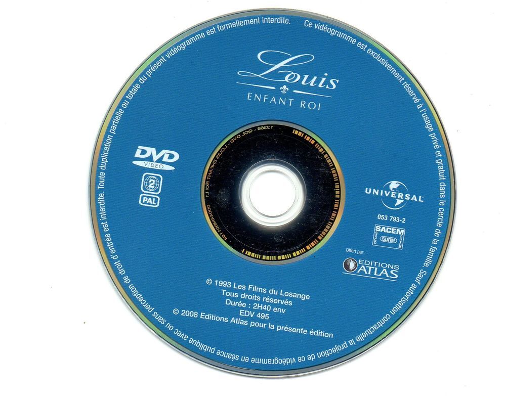 DVD Louis, Enfant Roi DVD et blu-ray