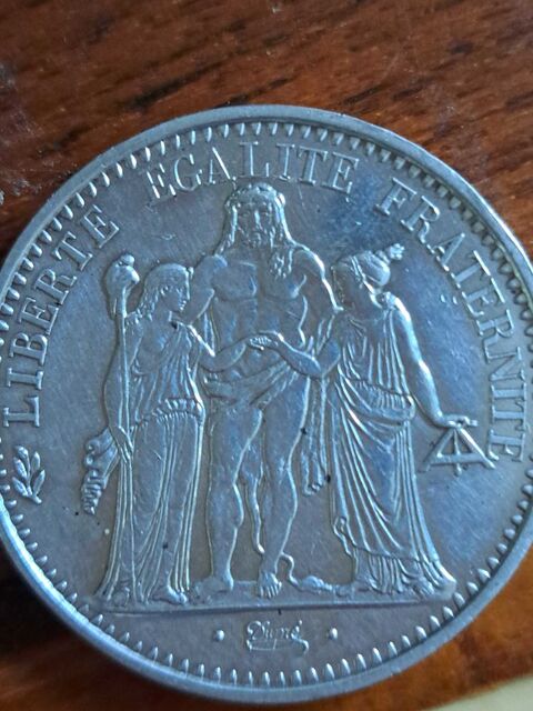 pièce en argent 10 francs Sarzeau (56)