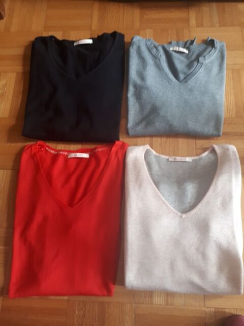 4 pulls CAMA�EU - 40/42 - ETAT IMPECCABLE - 5 euros pi�ce 5 Villemomble (93)