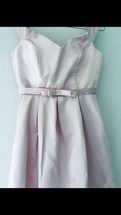 Robe en Satin Rose 0 Eysines (33)