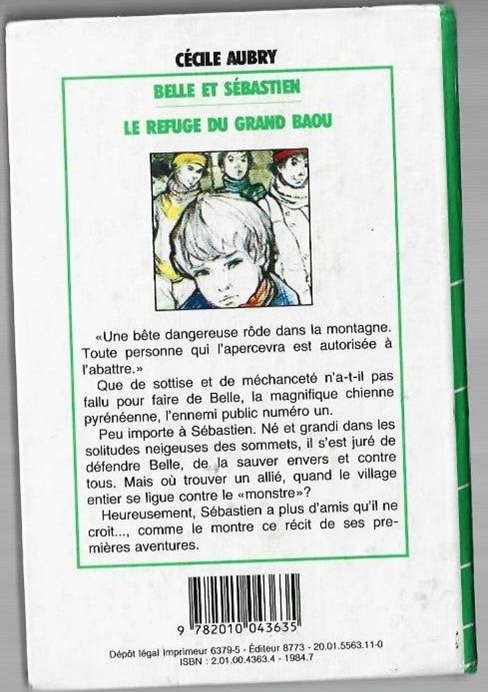 lef - bibliotheque verte - belle et sebastien - le refuge du Livres et BD