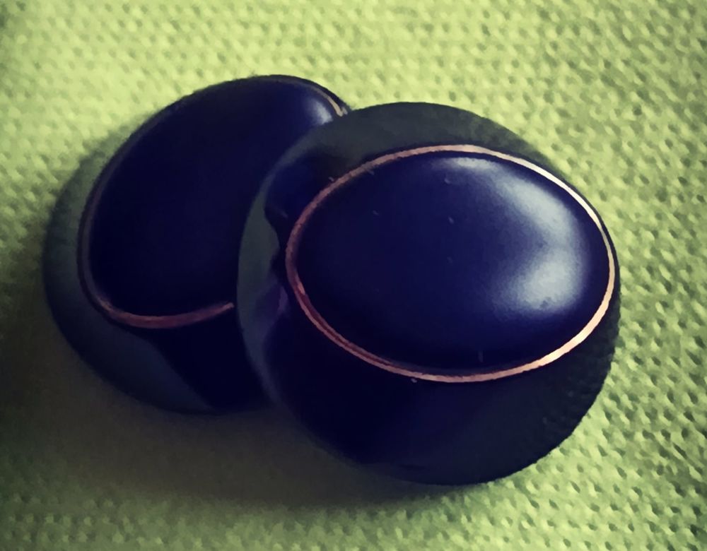Collection "Lumi&egrave;res d'Antan" - Lot de 9 Boutons Bijoux Rare 
