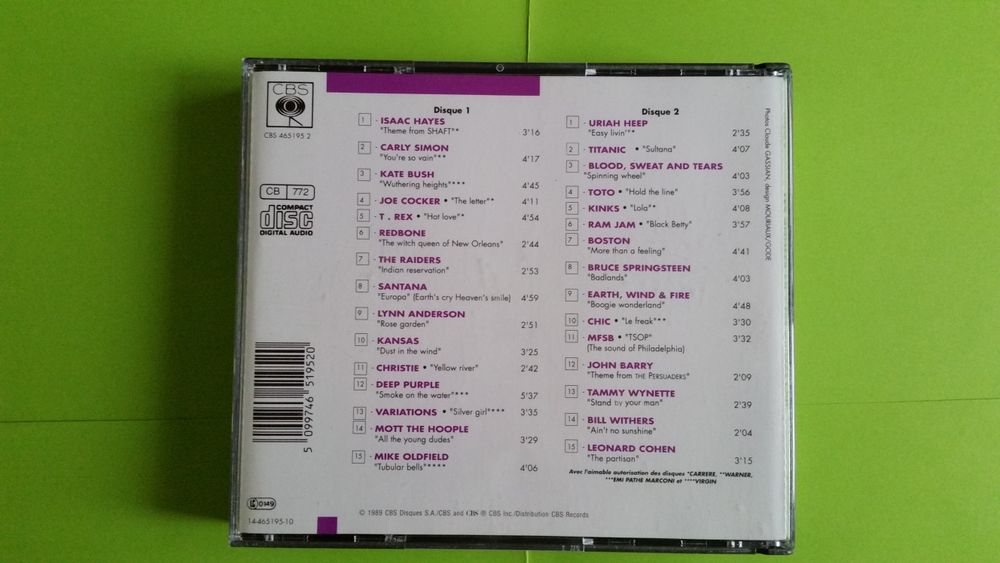 LES ANN&Eacute;ES POP 70S CD et vinyles