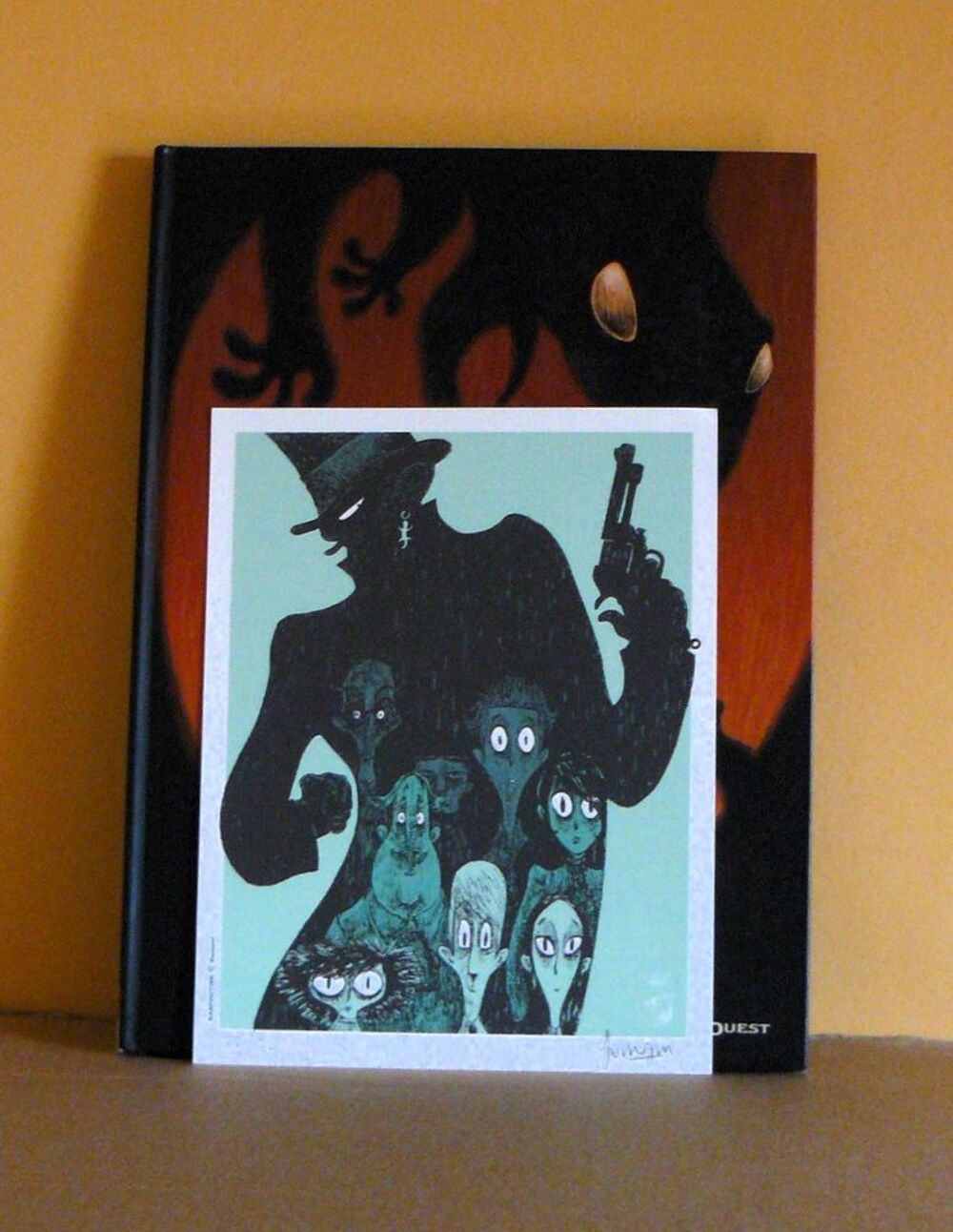 EO d&eacute;dicac&eacute;e Chambres noires + ex-libris - Dumont - 2010 Livres et BD