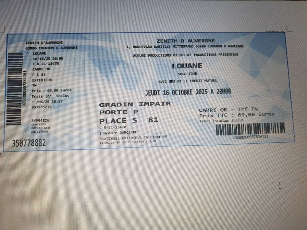 Concert Louanne Clermont-fd Billetterie