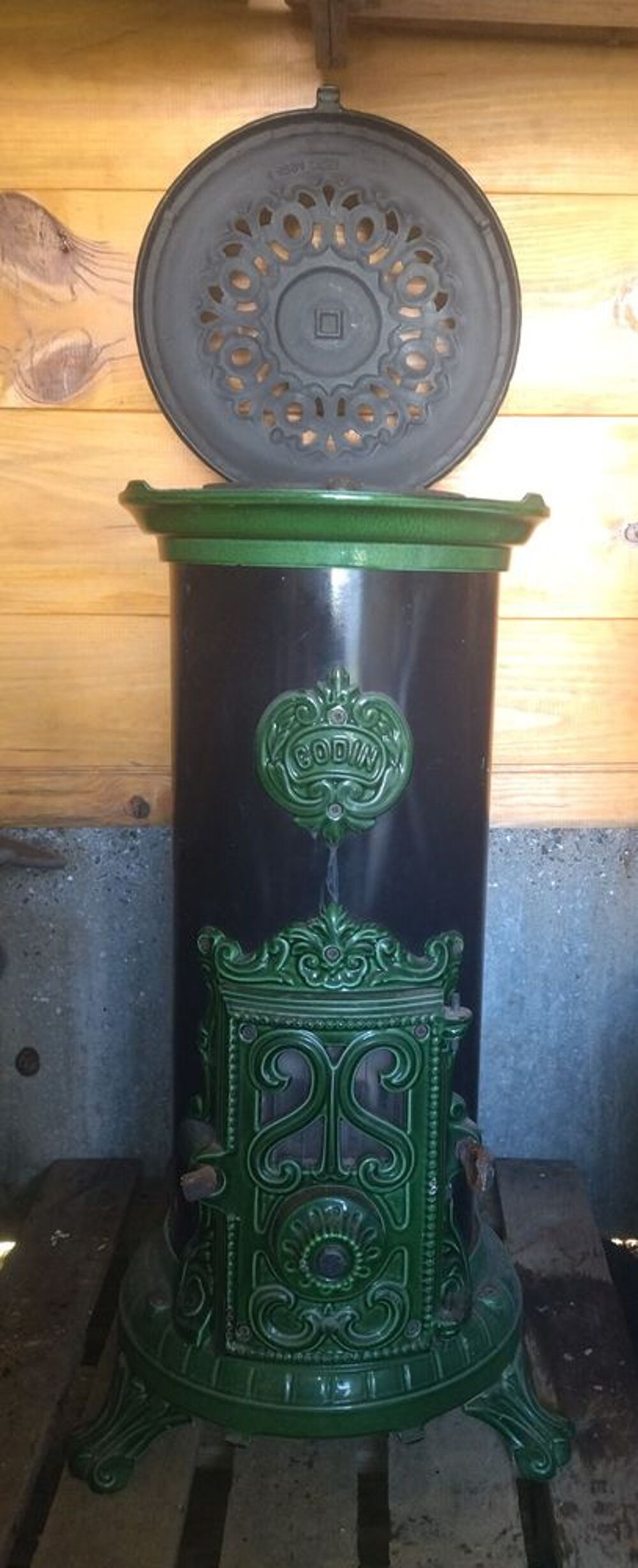 po&ecirc;le &agrave; bois et charbon Godin Meubles