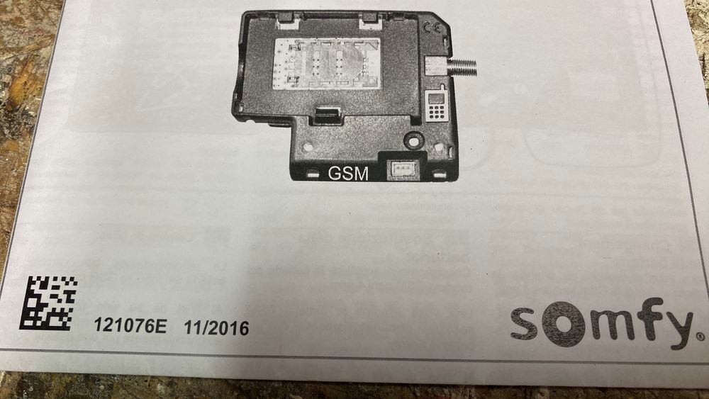 module GSM alarme somfy protexiom, Protexial Bricolage