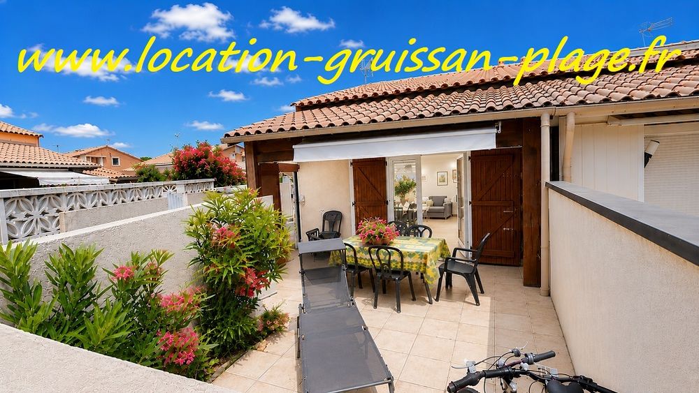   Villa T3 45m2-Clim-500m Mer-Vélos-Parking- Famille ou couple Languedoc-Roussillon, Gruissan (11430)
