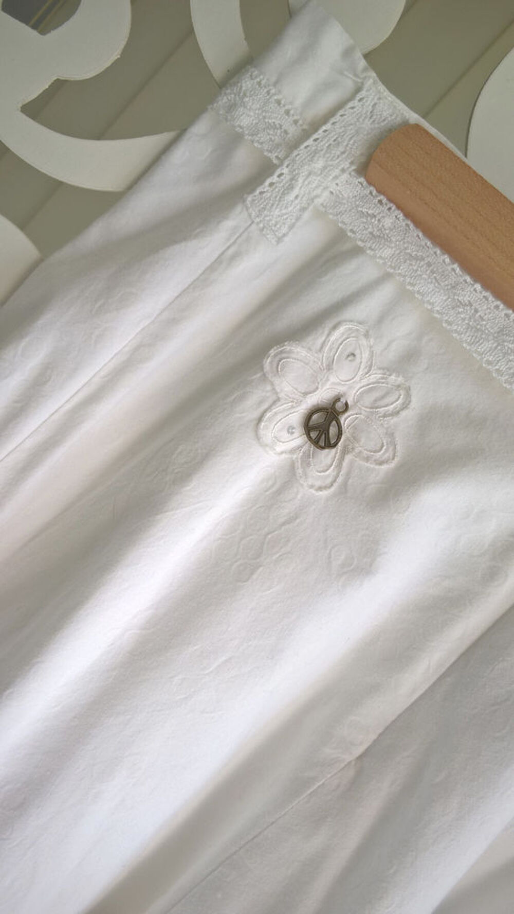 Jupe blanche DDP Vêtements