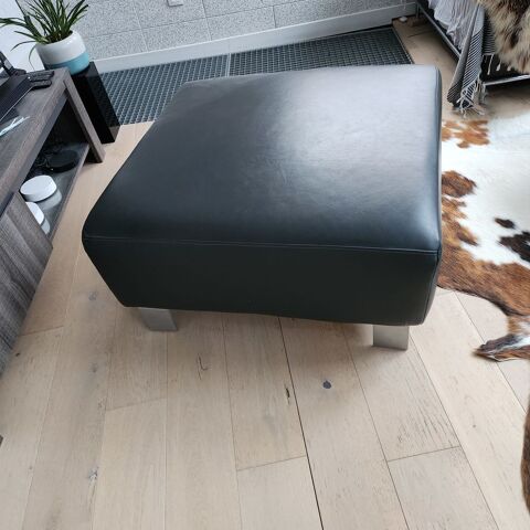 Pouf ou assise en cuir marron 20 Saint-Omer (62)