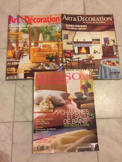 Anciennes revues pour l?habitations 1 Soissons (02)