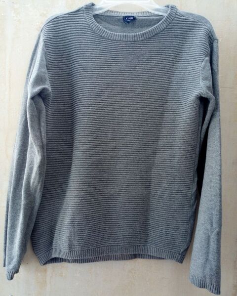 Pull Gris clair Kiabi 12 ans (144/155 cm) 4 Marseille 5 (13)