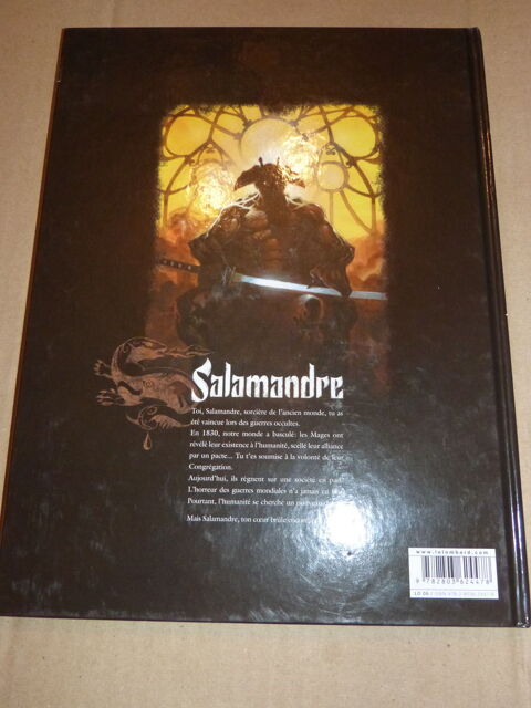  BD SALAMANDRE N� 1  d�dicac�e par  DIMITRI ARMAND  35 Brest (29)