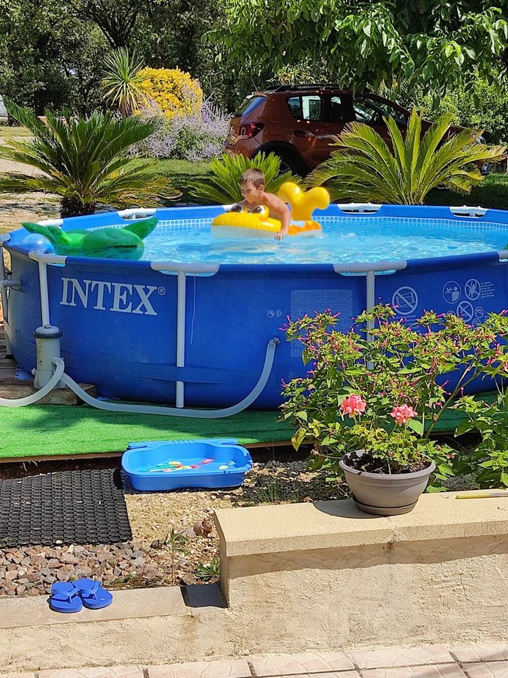 piscine hors-sol pour enfants Jardin