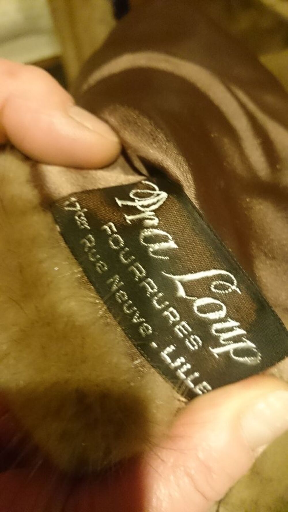 Manteau . Vêtements