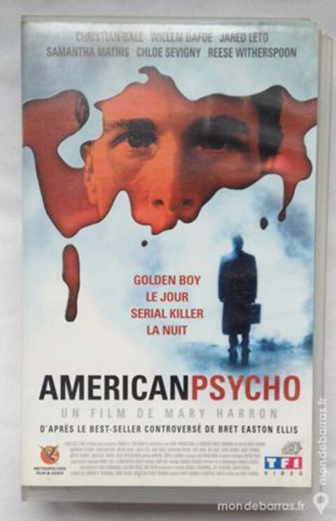 cassette vidéo Americanpsycho 1 Achenheim (67)