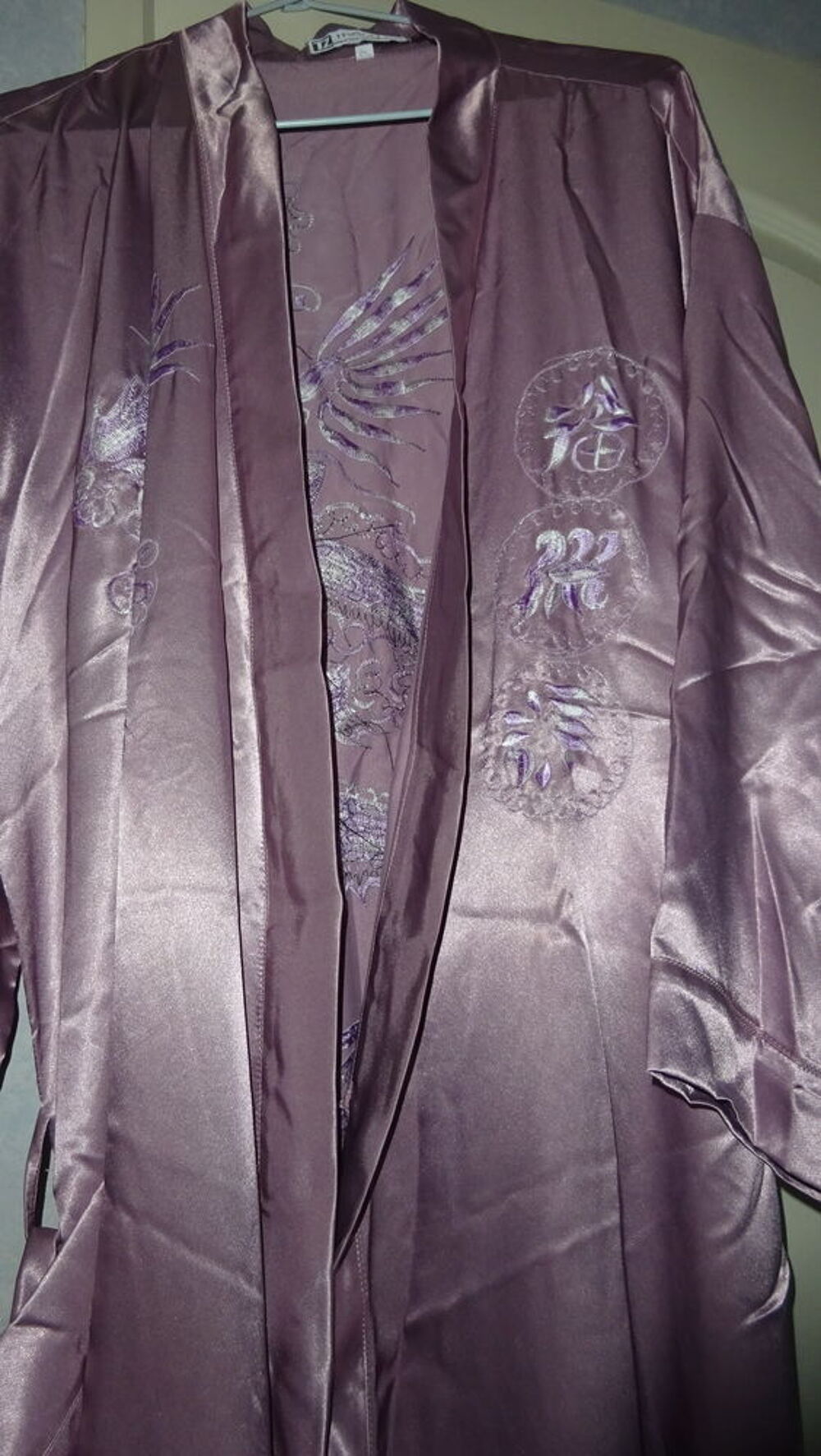 ROBE DE CHAMBRE SATIN Vêtements