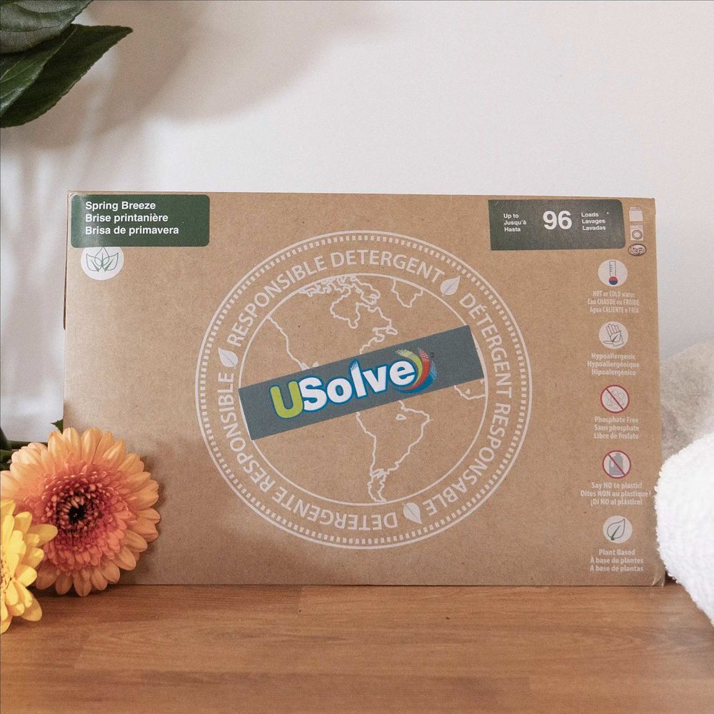[NEUF] Feuilles de lessive Usolve Parfum brise printani&egrave;re (plusieurs quantit&eacute;s disponibles) Electroménager
