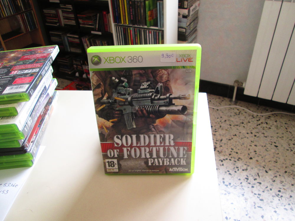 JEU XBOX 360 SOLDIER OF FORTUNE PAYBACK BON ETAT+ LIVRET Consoles et jeux vidéos