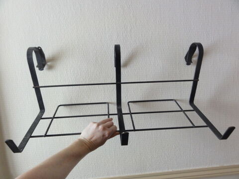 Grande Balconnire en Fer Forg 60X20 avec jardinire 20 Reims (51)