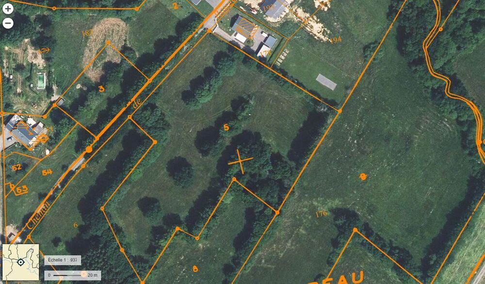 Vente Terrain Grand terrain de près de 1,5 ha, 5 600 m² constructible Sévigny-la-forêt
