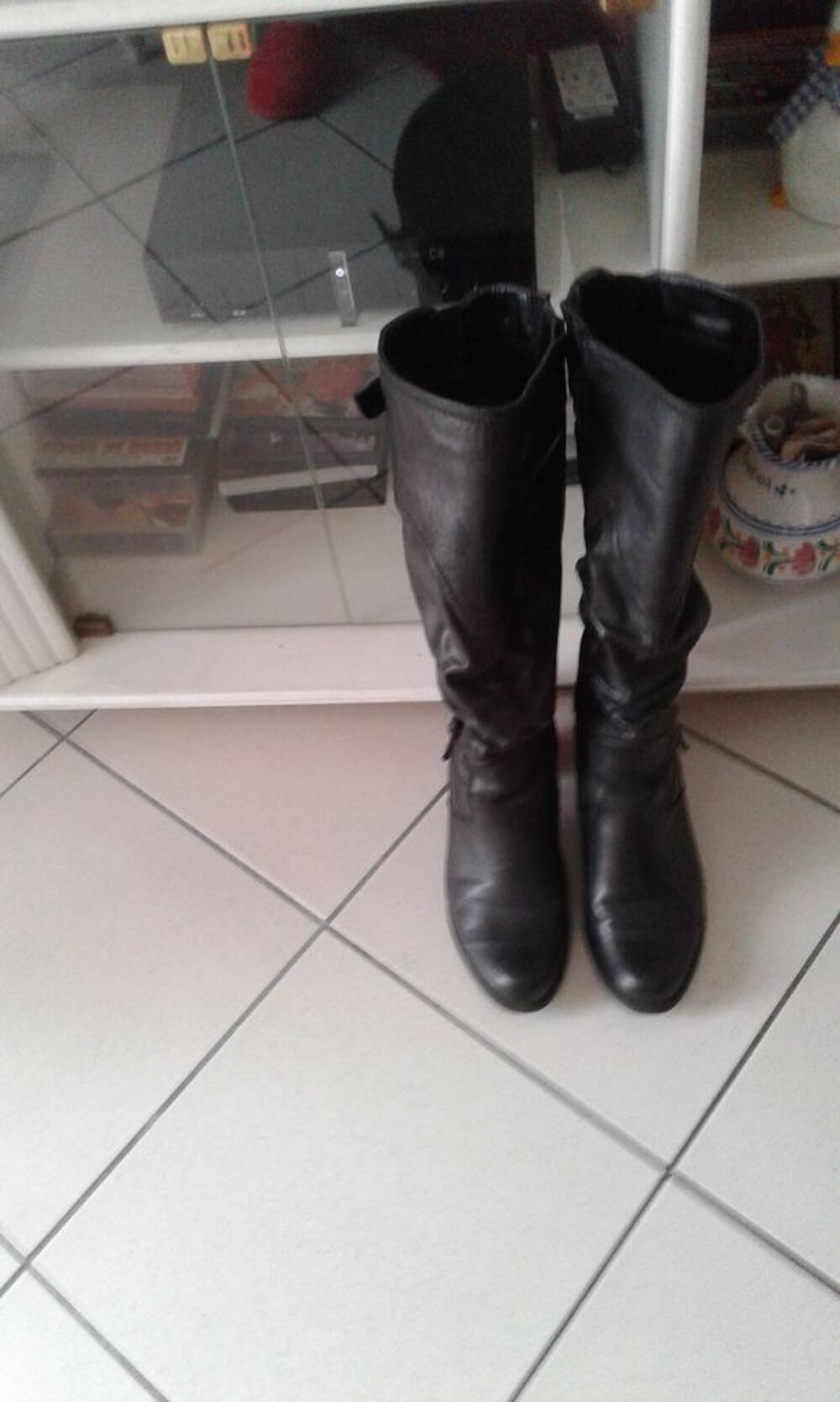 Bottes noirs en 38 Chaussures
